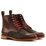 Women's Lace Up Captoe Boot