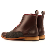 Women's Lace Up Captoe Boot