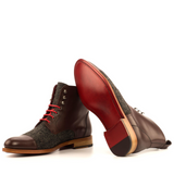 Women's Lace Up Captoe Boot