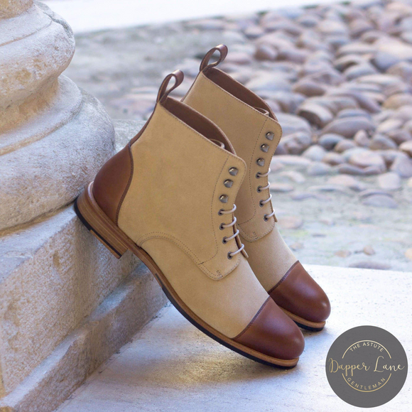 Women's Lace Up Captoe Boot