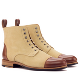 Women's Lace Up Captoe Boot