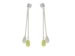 Drop Briolette Earrings: Fine Jewelry, 925 Sterling Silver - Presidential Brand (R)