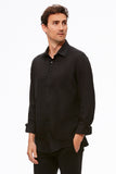 The Trotter Button Up  | Regular Fit Shirt | Obsidian - Presidential Brand (R)