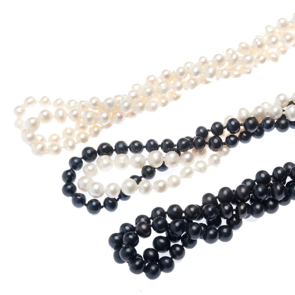 Gatsby Pearl Rope Necklace - Presidential Brand (R)