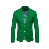 Mens Linen Two Button Blazer - Presidential Brand (R)