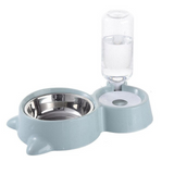 Bubble Pet Dog Bowls Cat Water Fountain Automatic Pet Feeder For Dogs Cats 1.8L Pet Drinking Dispenser Dog Double Bowl