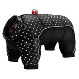 Reflective Dog Winter Clothes Coat Warm Dogs Down Jacket Jumpsuit Male/Female Pet Clothing Point Outfit For Small Medium Dogs