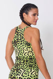 Green Cheetah Active Tank - Presidential Brand (R)