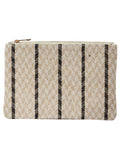 TRIBAL PATTERN WOVEN CLUTCH - Presidential Brand (R)