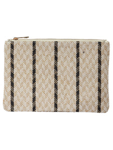 TRIBAL PATTERN WOVEN CLUTCH - Presidential Brand (R)