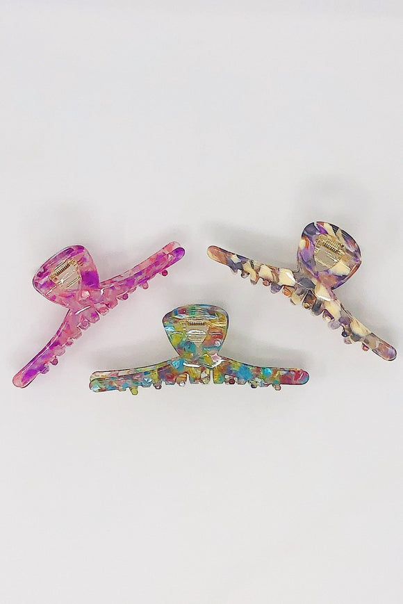 Elegant Script Hair Claw - Presidential Brand (R)
