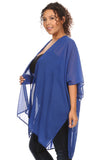 Plus Size Women's Front Tie Beach Dress Cove Up Swimwear Made in USA - Presidential Brand (R)