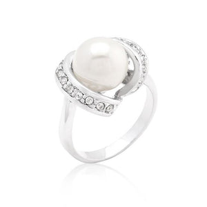 Single Pearl Cocktail Ring - Presidential Brand (R)