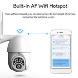 GUUDGO 10LED 5X Zoom HD 2MP IP Security Camera WiFi Wireless 1080P Outdoor PTZ Waterproof Night Vision ONVIF - Presidential Brand (R)