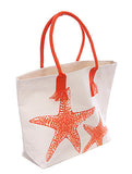 STARFISH PRINT BEACH TOTE - Presidential Brand (R)