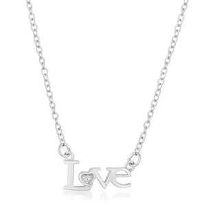 Love Script Necklace - Presidential Brand (R)