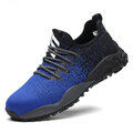 TENGOO Men Steel Toe Safety Shoes Trainers Lightweight Work Shoes Women Breathable Industrial Sneakers - Presidential Brand (R)