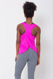 Pink Crossover Back Tank - Presidential Brand (R)