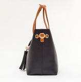 Classic Vegan Leather Tote Bag - Presidential Brand (R)