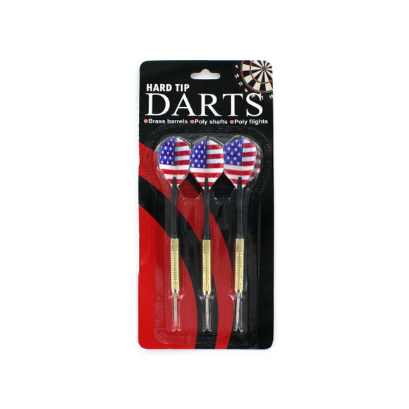 Hard Tip Darts with American Flag Design - Presidential Brand (R)