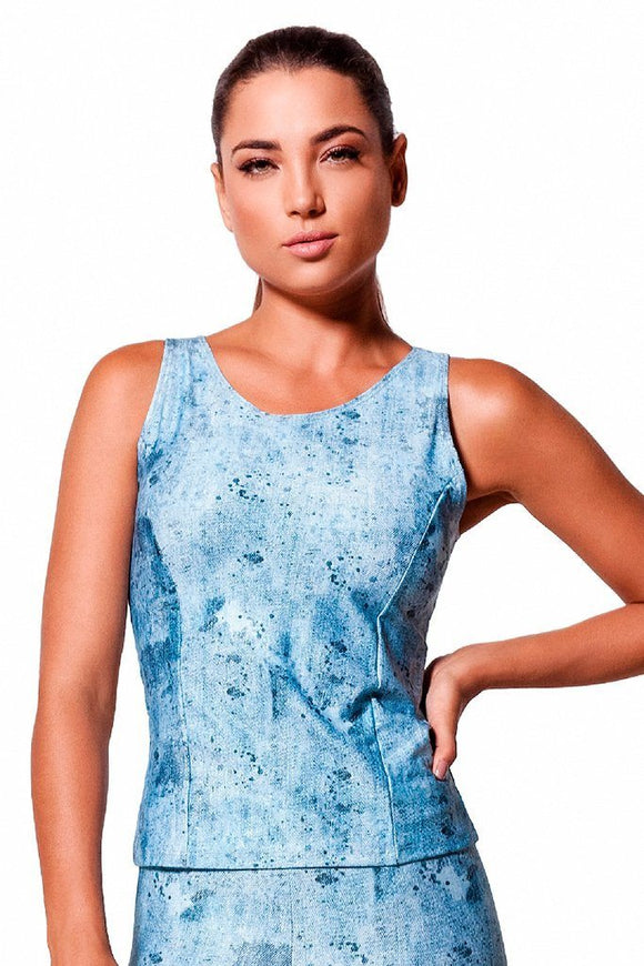 Jeans Print Tank - Presidential Brand (R)