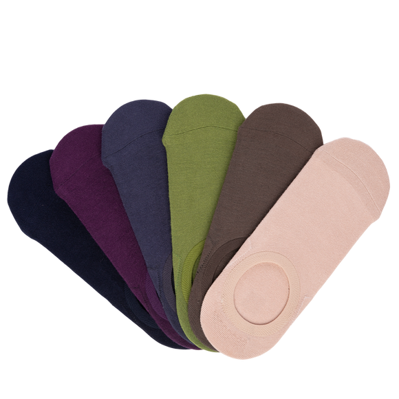 DeadSoxy No-Show Sock 6-Pack - Presidential Brand (R)