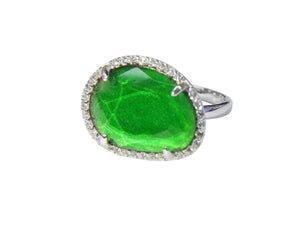 Green Eminence Oval Ring - Presidential Brand (R)