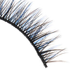 3D False Eyelashes Set Blue False lashes Makeup Natural Eyelashes Extension for Party - Presidential Brand (R)