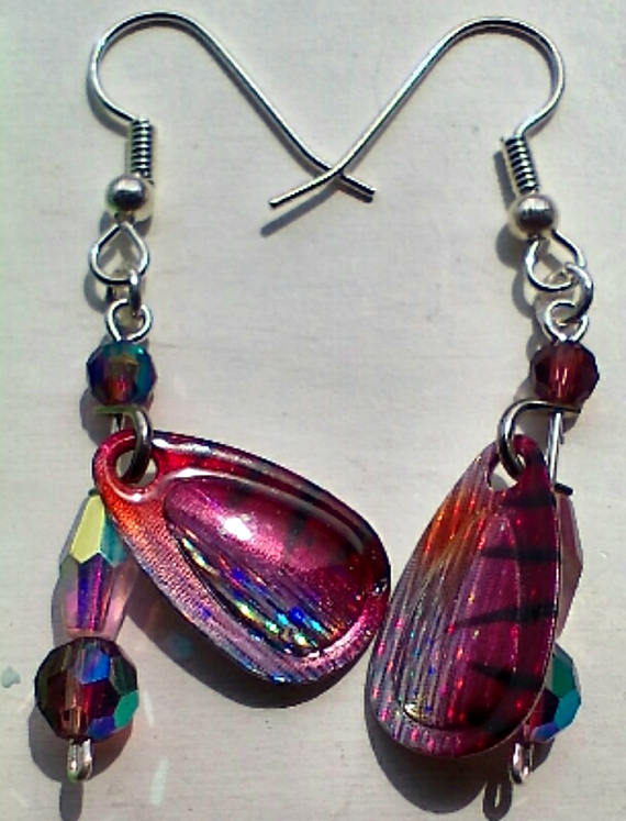 Purple Mini Spin Earrings - Presidential Brand (R)