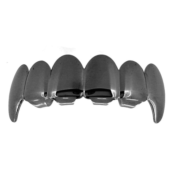Black Top Vampire Hip Hop Grillz - Presidential Brand (R)
