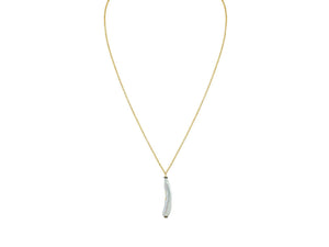 River Pearl Pendant Necklace in Sterling Silver: Length, 24 Inches - Presidential Brand (R)