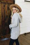 Only Want You Knit Hooded Cardigan - Presidential Brand (R)