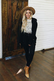 Only Want You Knit Hooded Cardigan - Presidential Brand (R)
