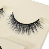 3D False Eyelashes Set Blue False lashes Makeup Natural Eyelashes Extension for Party - Presidential Brand (R)