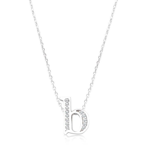 Pave Initial B Pendant - Presidential Brand (R)