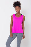Pink Crossover Back Tank - Presidential Brand (R)