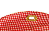 Cherry Straw Bag with Chain - Presidential Brand (R)