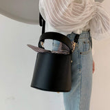 Bucket Bag with Striped Inner - Presidential Brand (R)