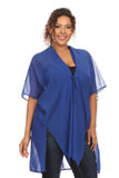Plus Size Women's Front Tie Beach Dress Cove Up Swimwear Made in USA - Presidential Brand (R)