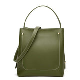 Womens Everyday Stylish Vegan Leather Bucket Bag - Presidential Brand (R)