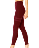 Ashton Set - Sports Bra & Leggings - Maroon - Presidential Brand (R)