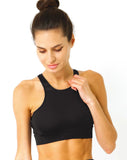 Ashton Sports Bra - Black - Presidential Brand (R)