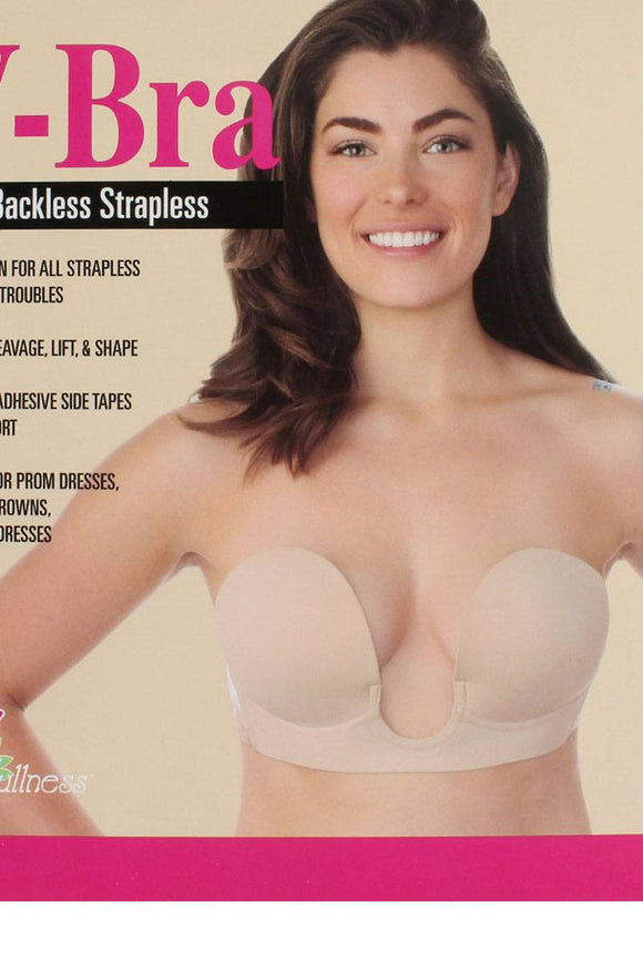 Nude Ladies v-bra backless strapless bra - Presidential Brand (R)