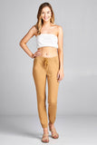 Ladies fashion waist drawstring elastic hem pants - Presidential Brand (R)