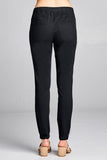 Ladies fashion waist drawstring elastic hem pants - Presidential Brand (R)