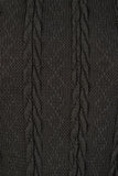 Ladies fashion plus size  cable knit turtleneck sleeveless bodysuit - Presidential Brand (R)