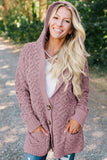 Only Want You Knit Hooded Cardigan - Presidential Brand (R)