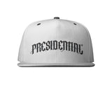 Silver Strap Blackletter Presidential Hat - Presidential Brand (R)
