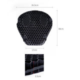 Gel Universal Honeycomb Motorcycle Cushion Shock Relief Massage Absorption Breathable Cushions Pad Accessories
