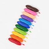 24/12pcs Clean Hands Children Peanut Crayons washable Safe And Non-toxic Water-soluble Paintbrush Painting Stick Kids Best Gift